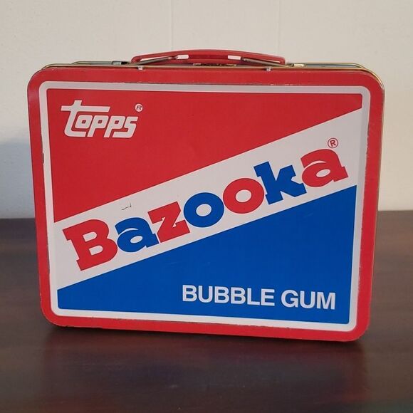 Vintage Topps Bazooka Bubble Gum Metal Lunch Box - Picture 2 of 13